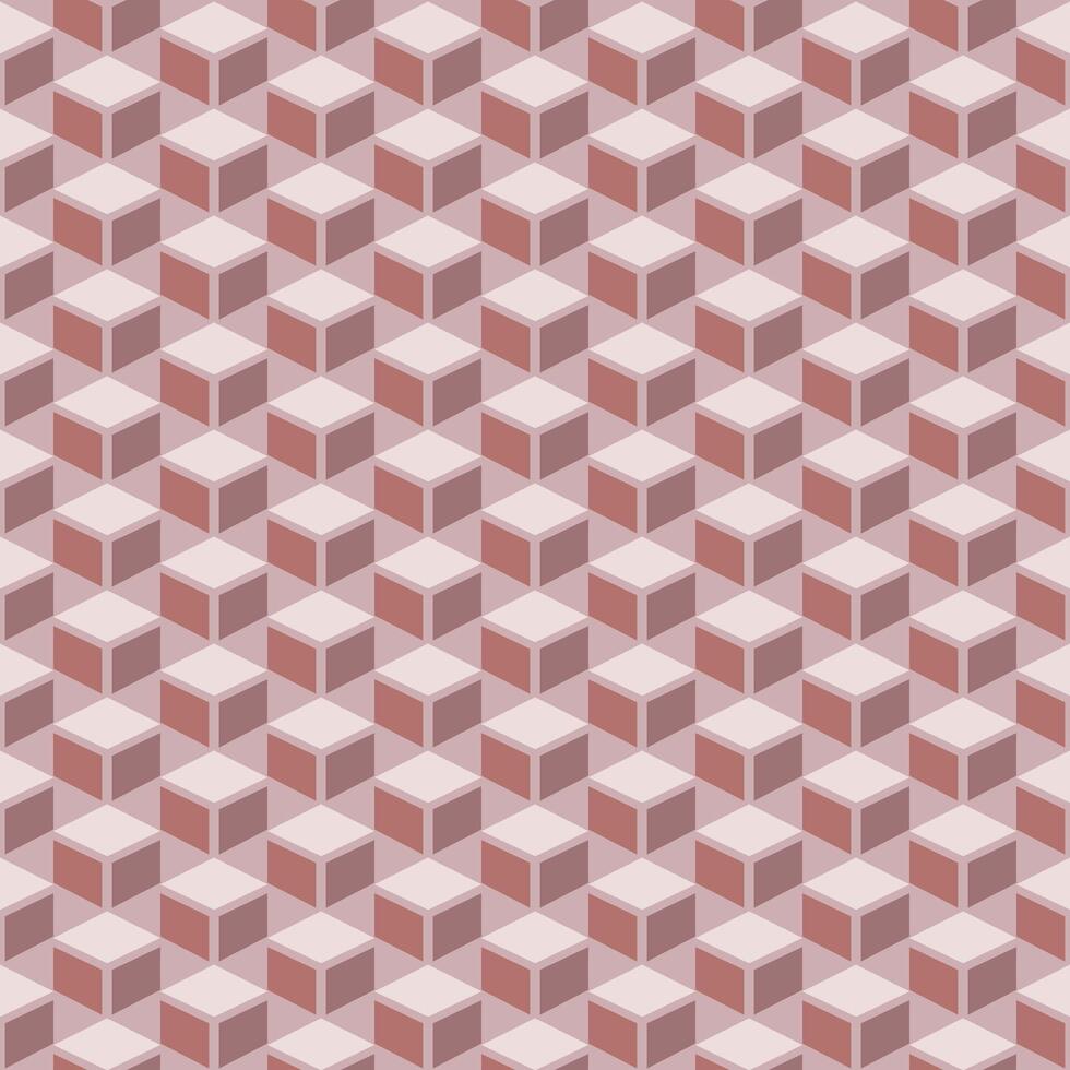 A pink and white geometric pattern vector