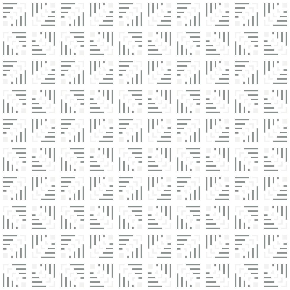 A white and gray geometric pattern inspired by stripes motifs vector