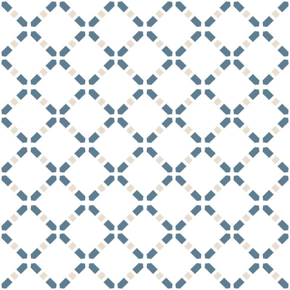 A blue and white geometric pattern vector