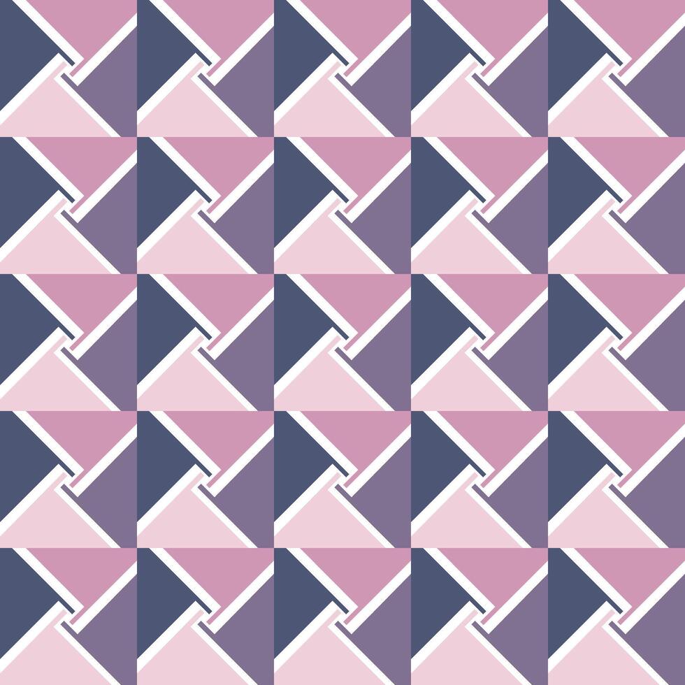 A pink and blue geometric pattern vector