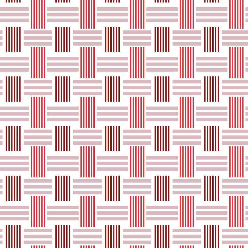 A red and white striped pattern vector