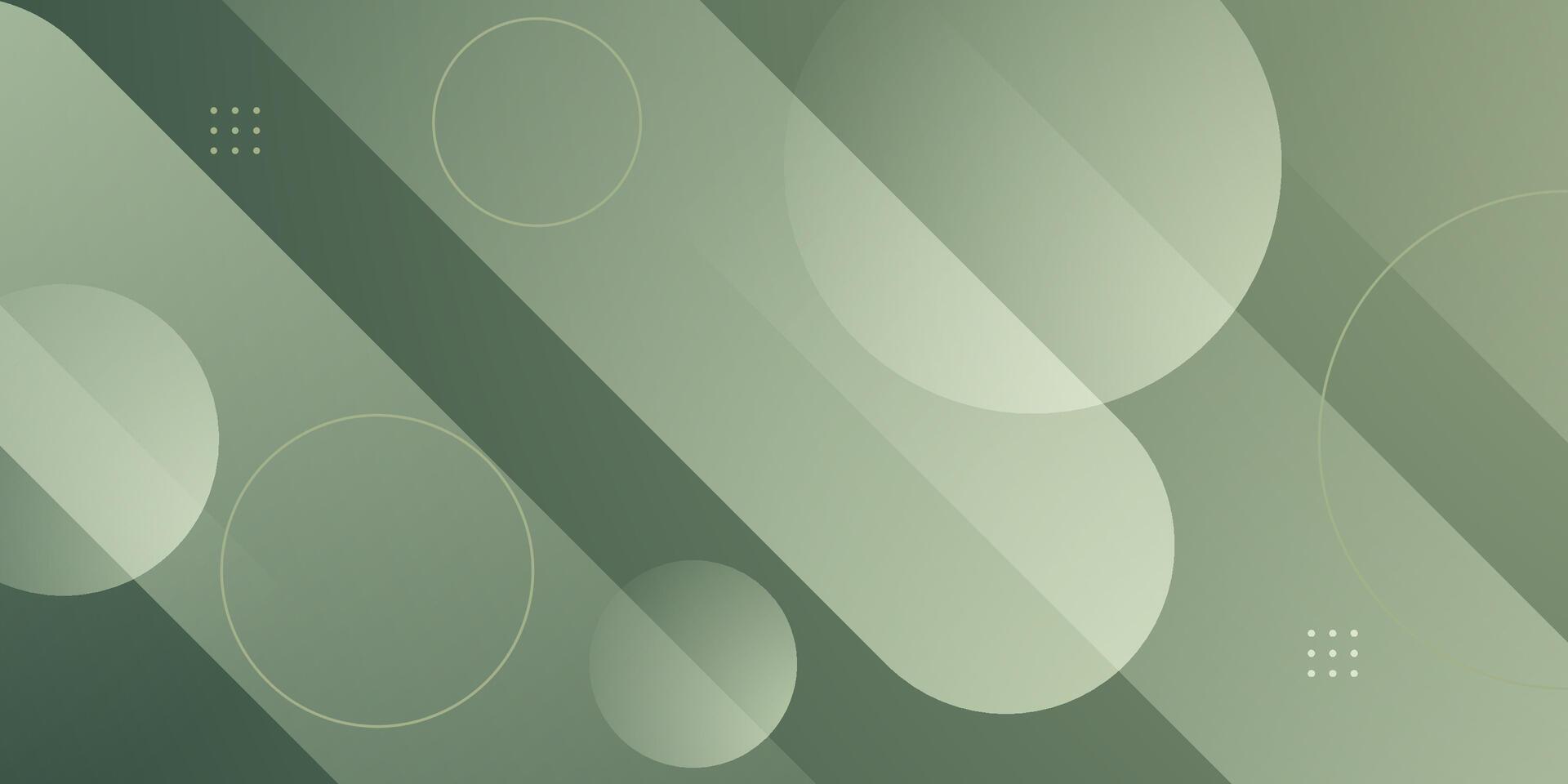Abstract green dynamic color green background. Simple overlap papercut pattern shapes design. vector