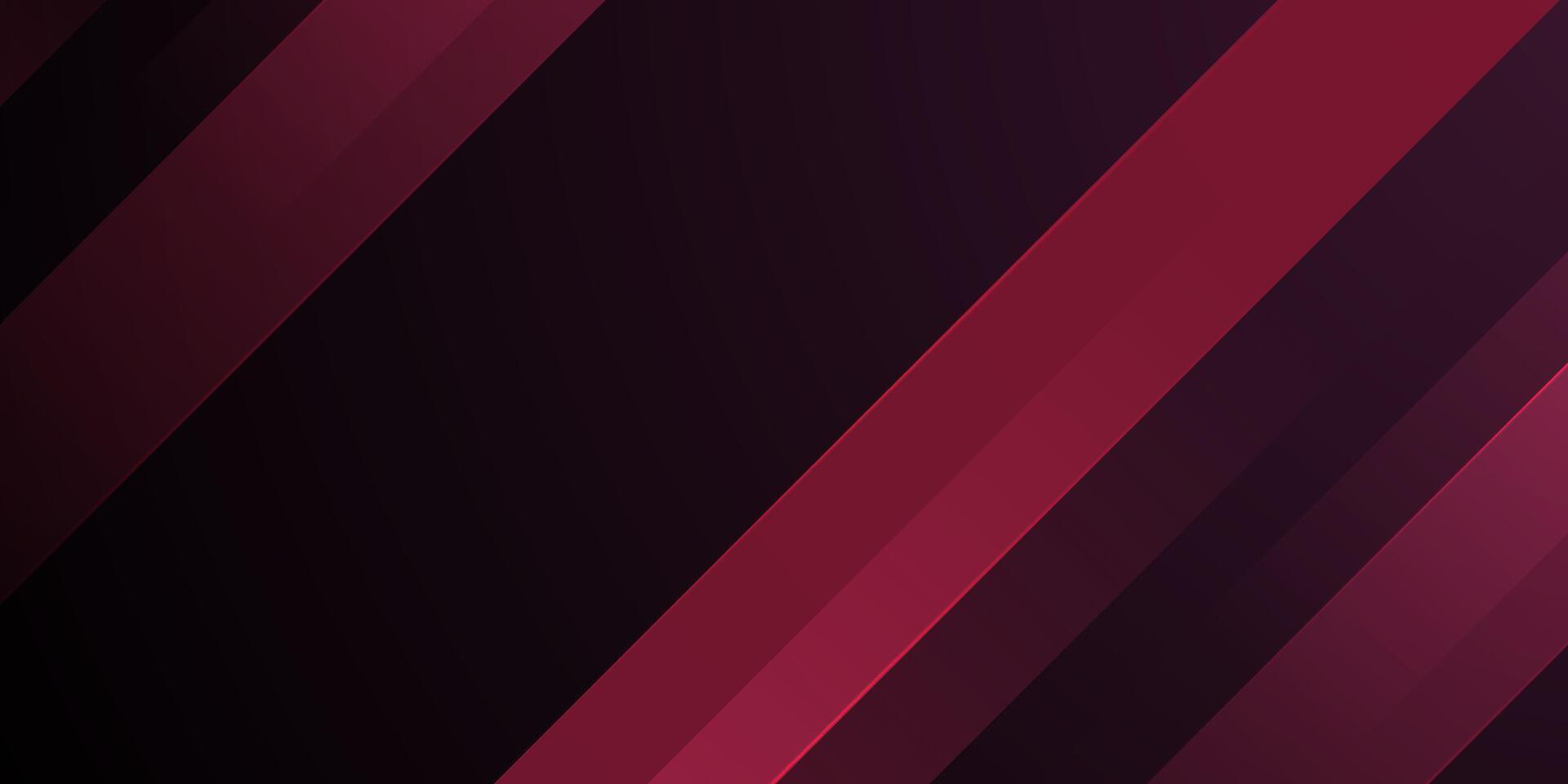Abstract dark red dynamic background. Overlap square shapes with lights pattern. Simple elegant banner. vector