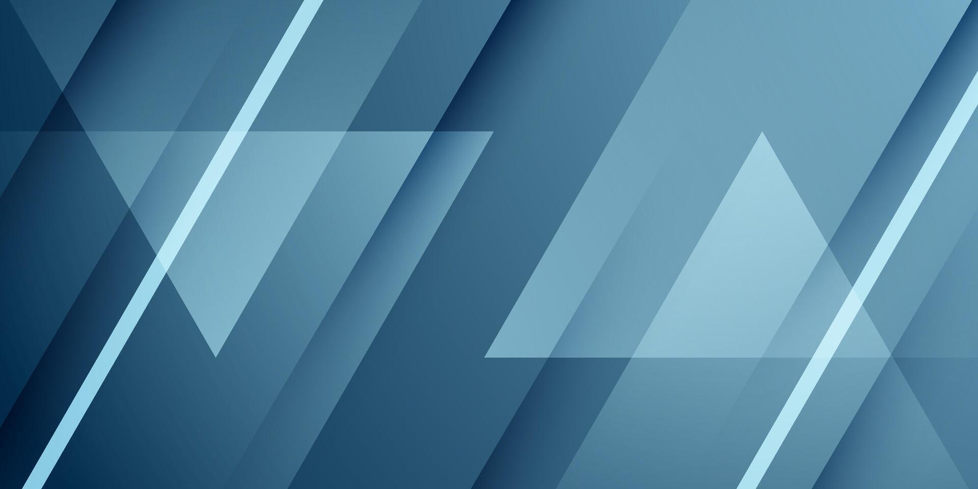 Abstract overlap triangle dark background. Dark blue background with papercut shadow triangle pattern background with lines. vector