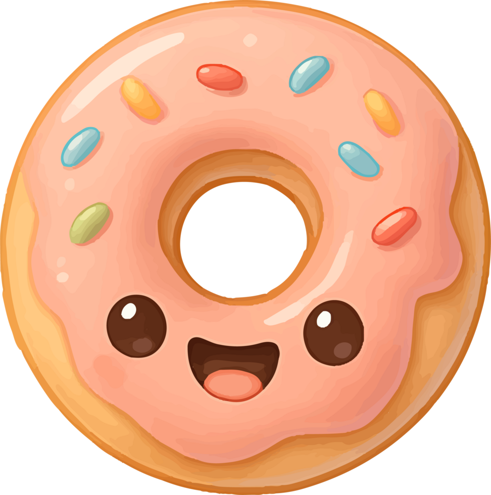 Cute Donut Kawaii png