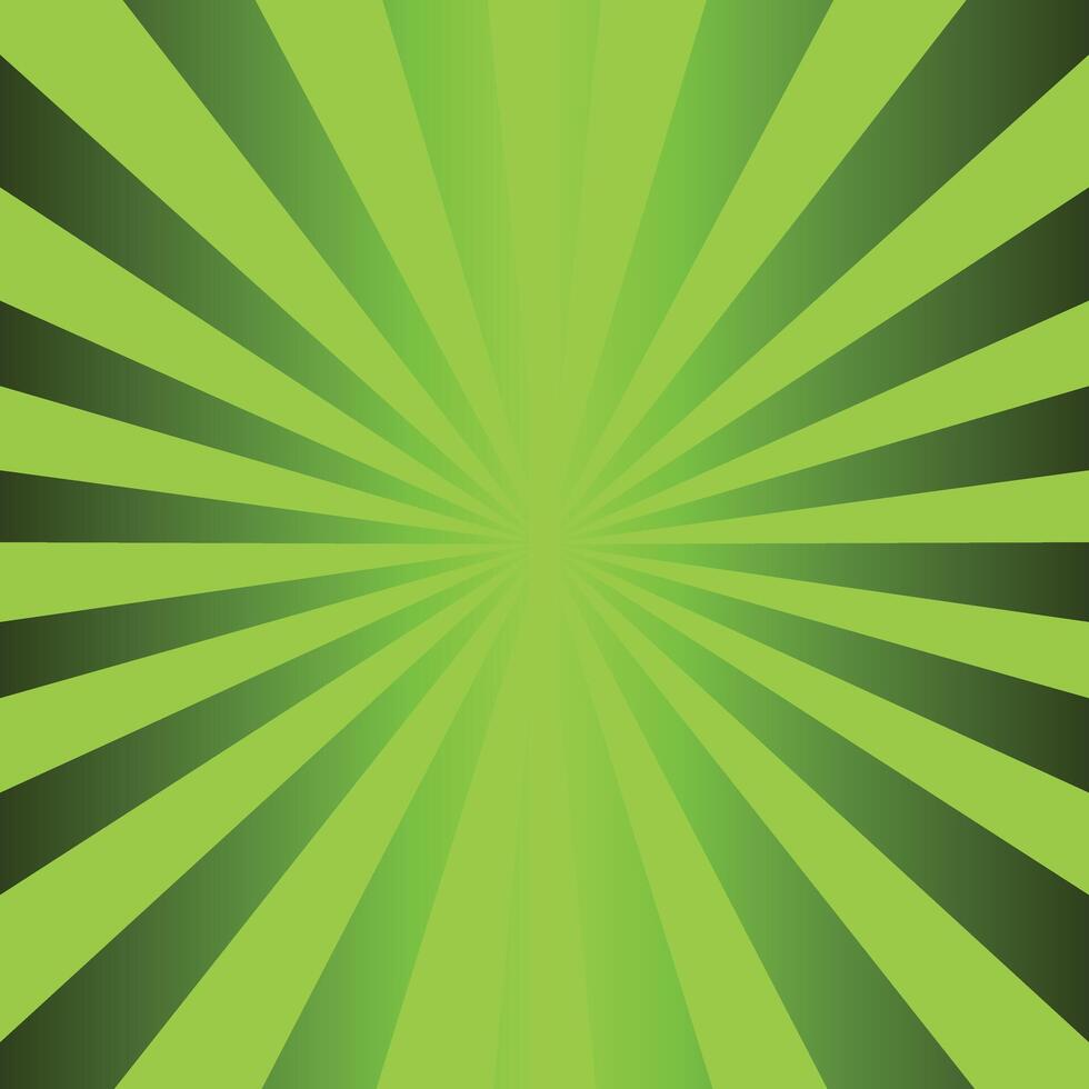 Sunlight rays are green and black, the background of a circular pattern banner vector