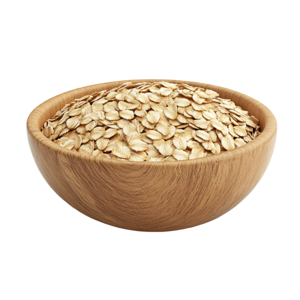 Nutritious Bowl Of Oats With transparent Background For Breakfast-Themed Projects png