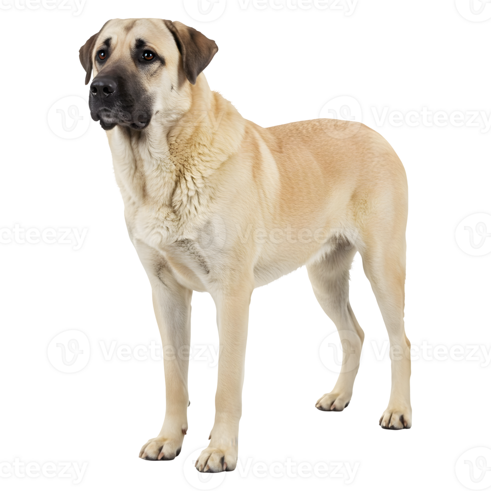 Majestic Anatolian Shepherd Dog, A Dignified Canine Portrait png
