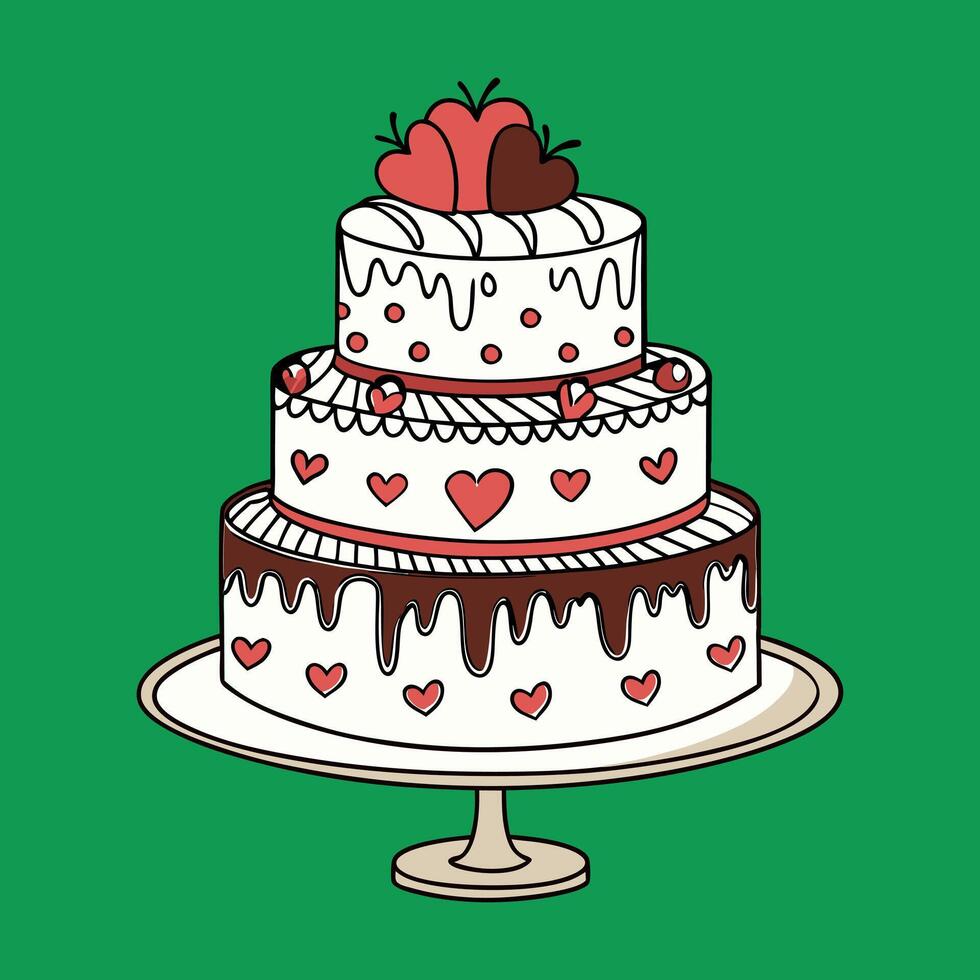 Candlelit Birthday Masterpiece vector