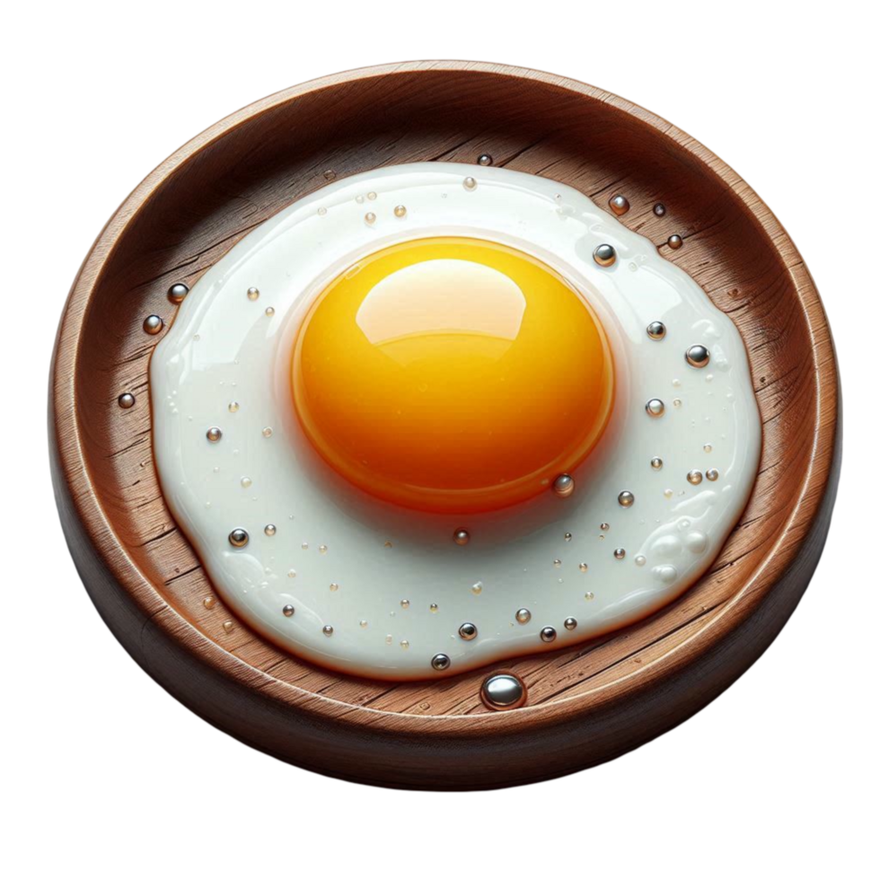Sunny Side Up Egg on Plate png