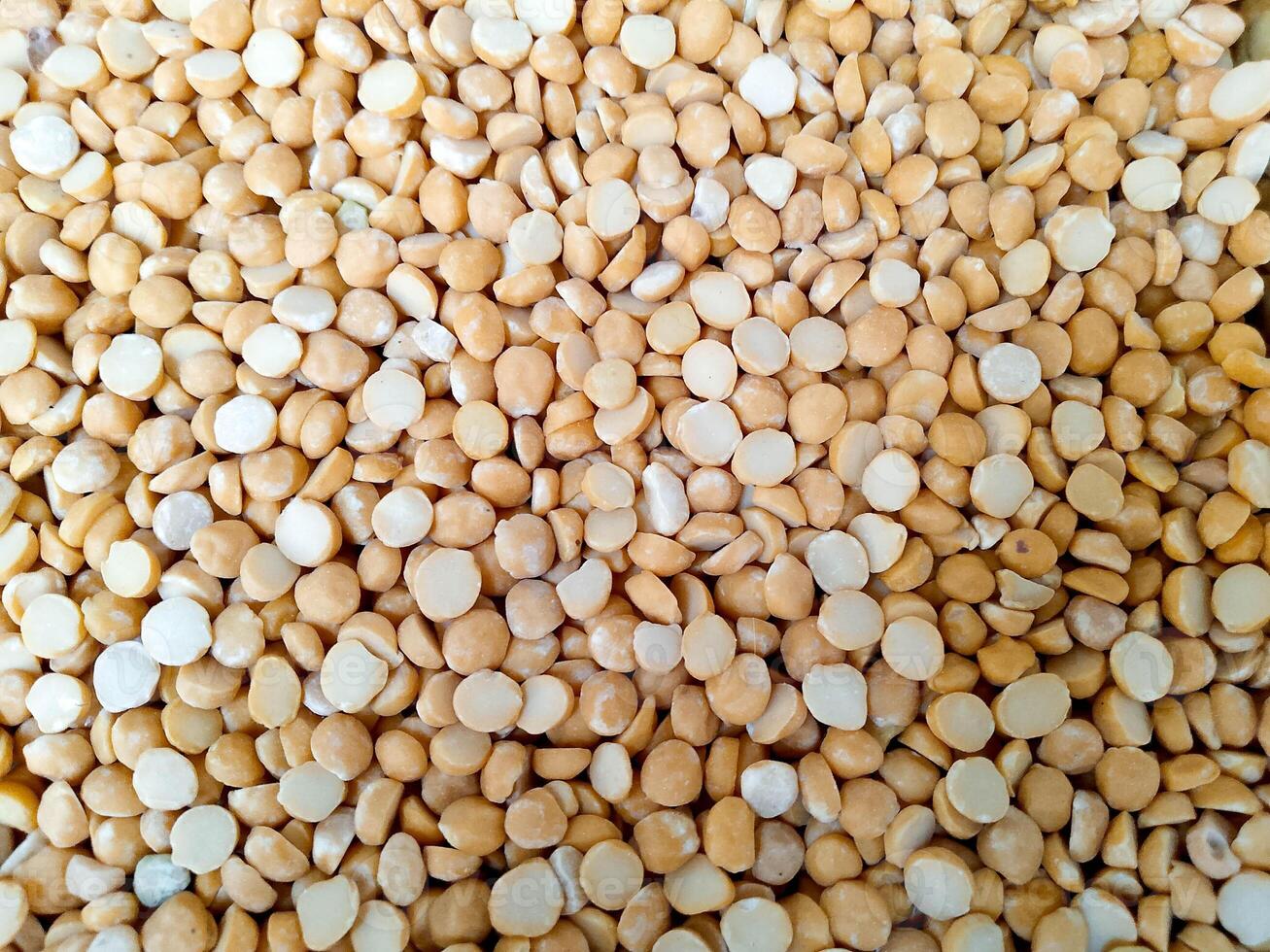 Split chickpeas or daal chana photo