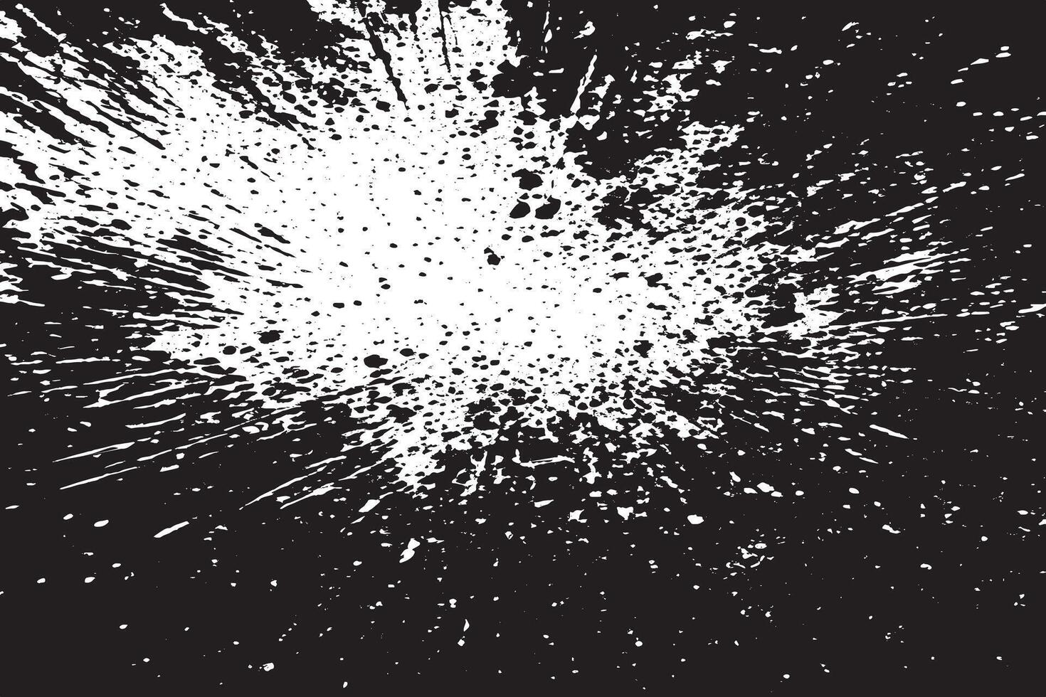 Abstract black and white splatter texture ideal for backgrounds, posters, street art, or grunge designs. Perfect for creatives and graphic designers needing bold, high-impact visuals. vector