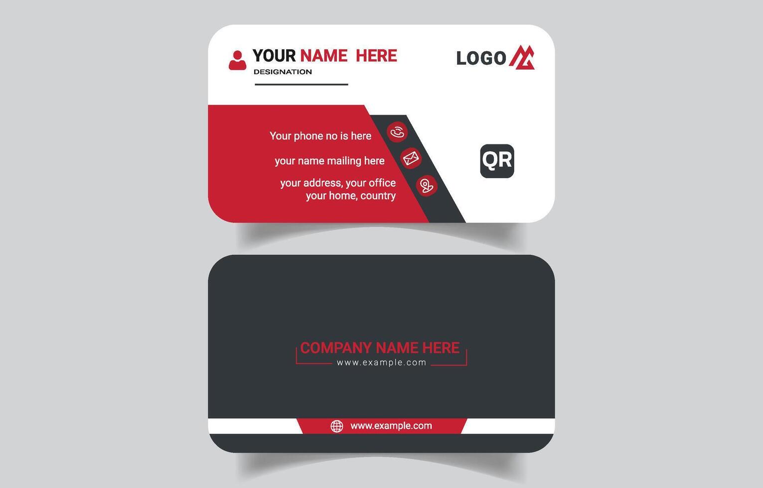 Business Cards Design Template vector