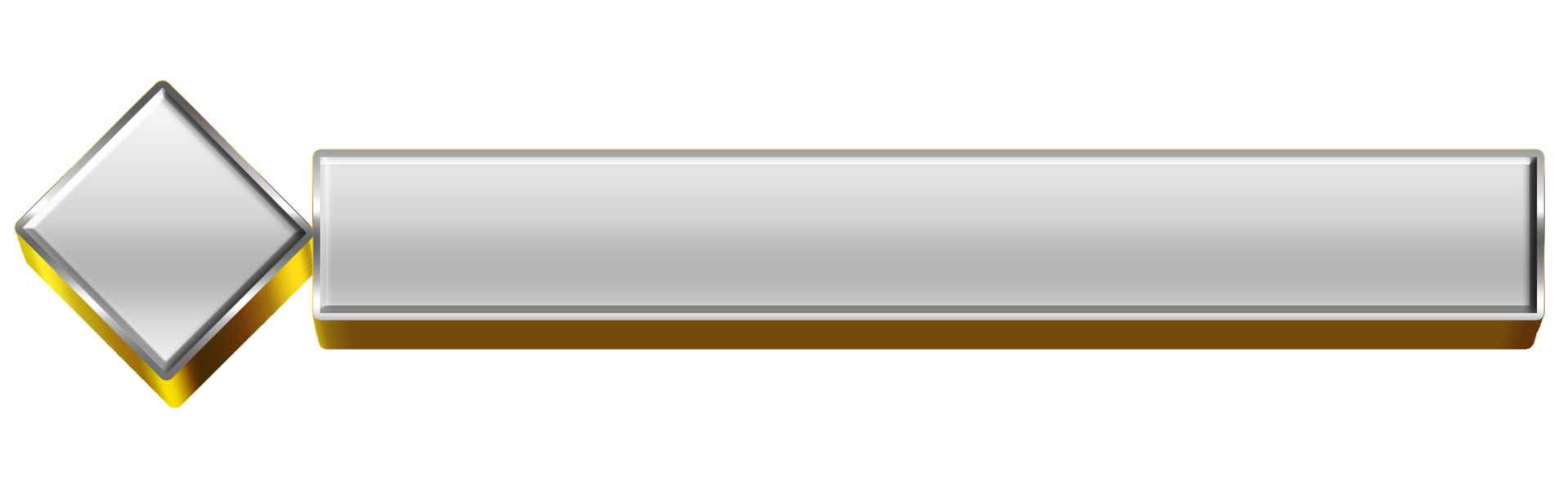Clean Lower Third Overlay for Interviews and Presentations png