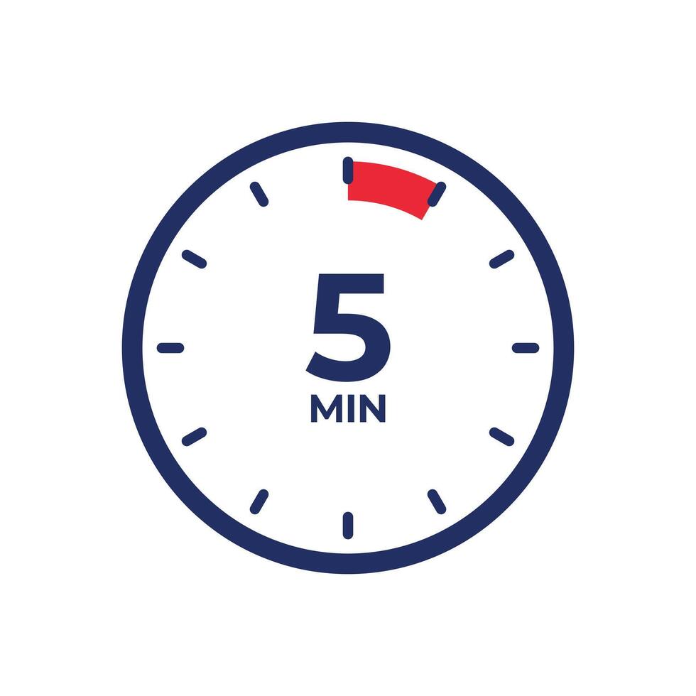 Timer, clock, stopwatch. Countdown timer symbol icon. illustration vector