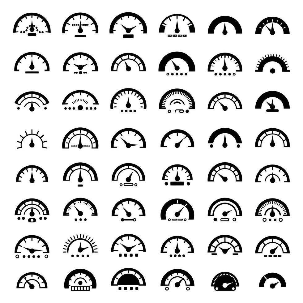 Gauges and instruments a wide array of measuring devices vector