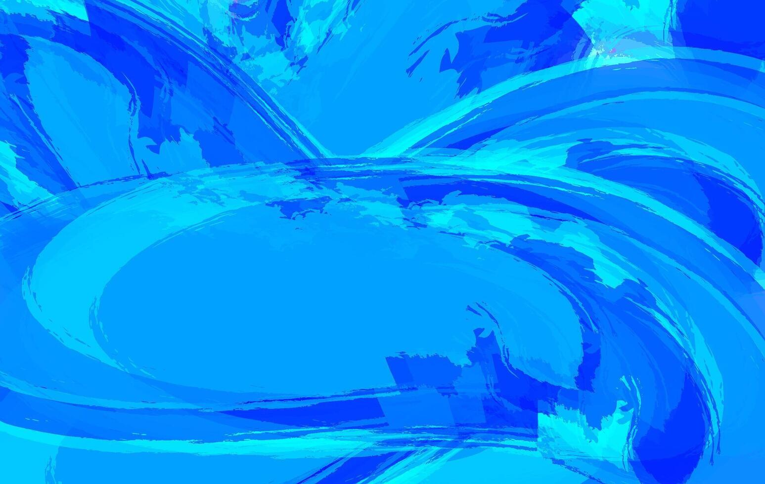 Abstract Blue Swirls A Vibrant and Dynamic Composition vector