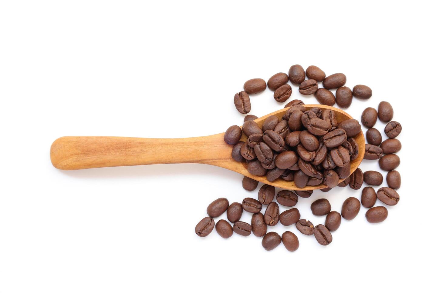 Brown coffee beans photo