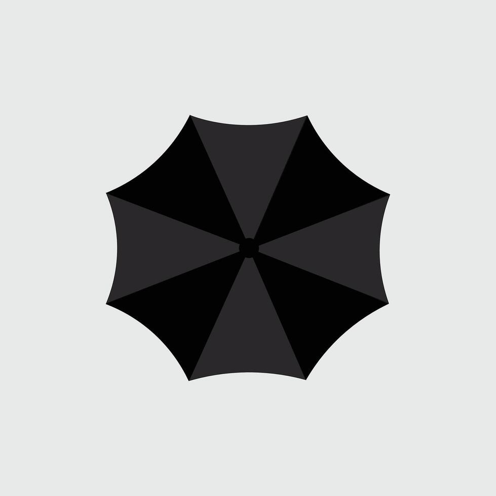 umbrella icon set isolated on white background vector