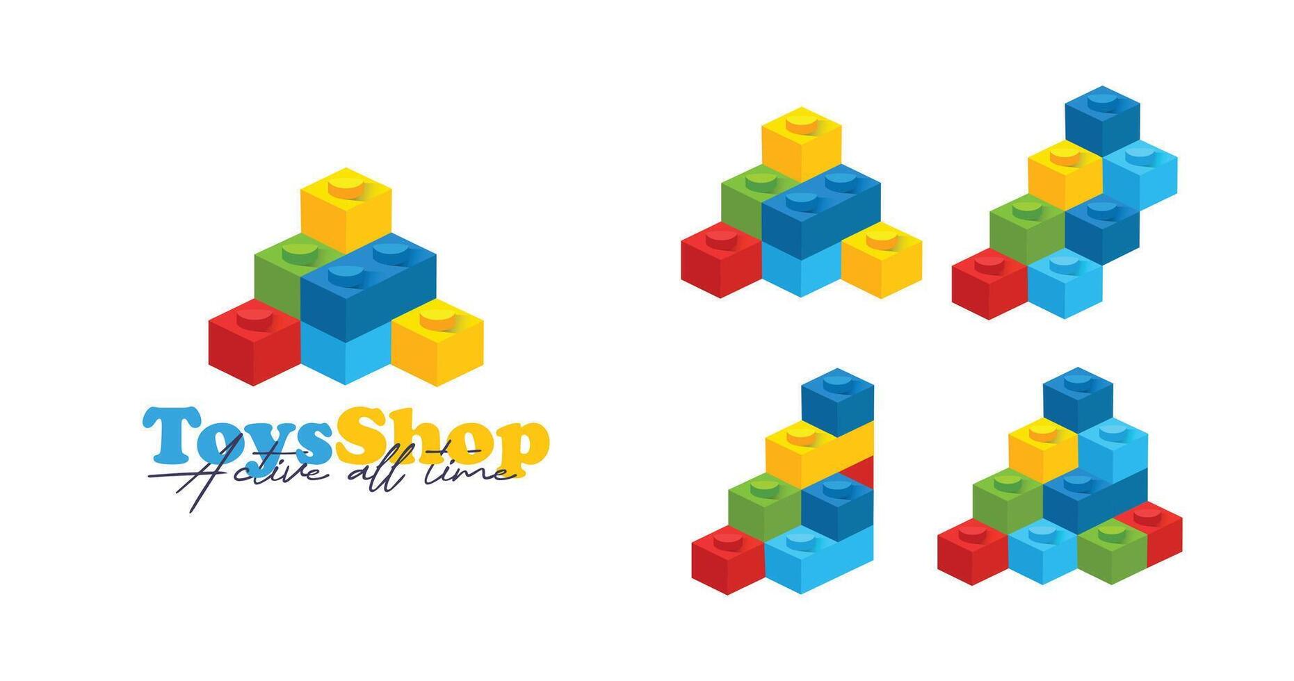 Toys element bundle vector
