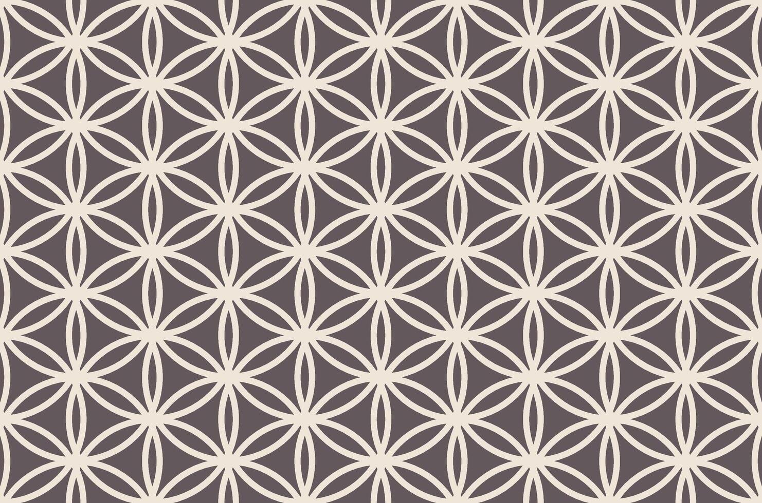 flower of life seamless pattern, geometric flowers and circles, a background for wallpaper, fabric, web design, wrapping paper, and decorative texture. vector