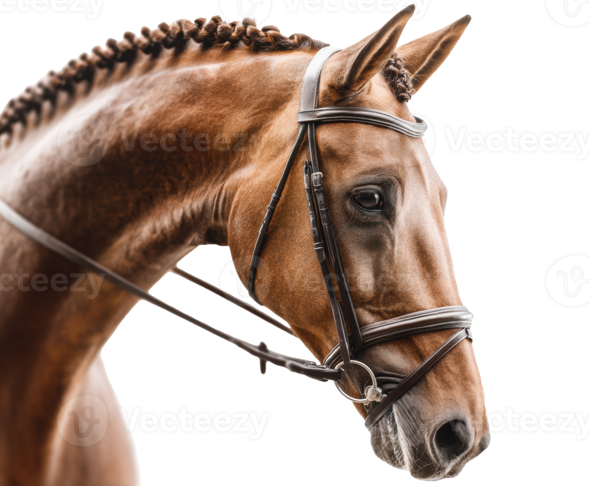 Elegant horse portrait showcasing equestrian beauty and grace png