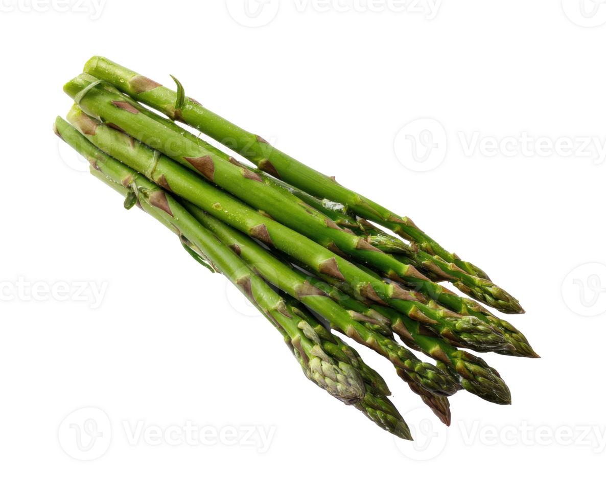 Fresh asparagus bundle for healthy cooking and nutritious meals png