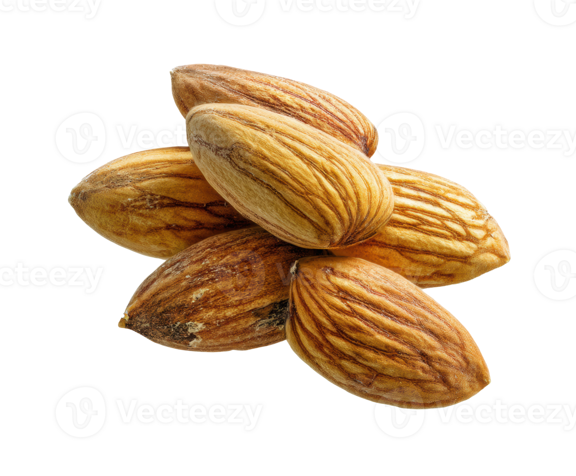 Delicious raw almonds for healthy snacking and cooking options png