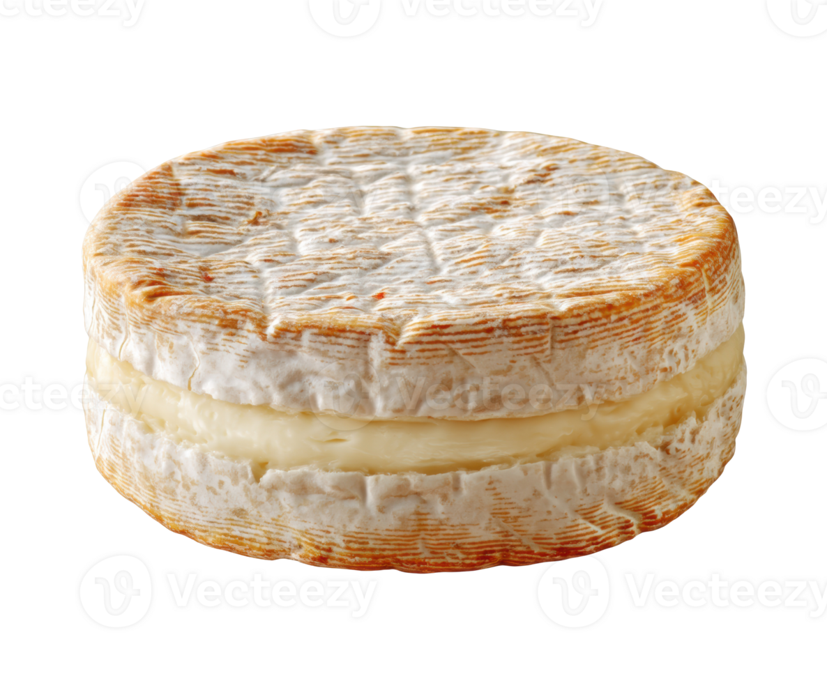 Creamy cheese round for gourmet culinary creations png