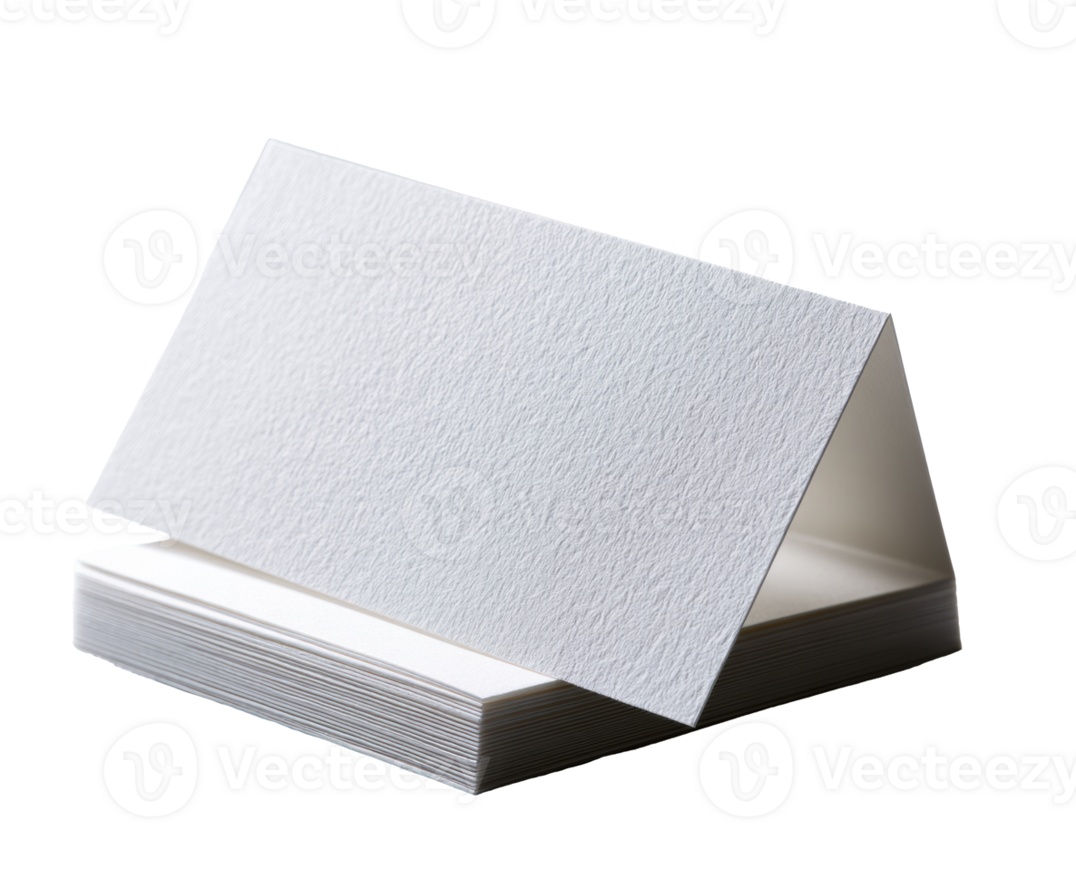 Blank business card design for professional networking and branding png