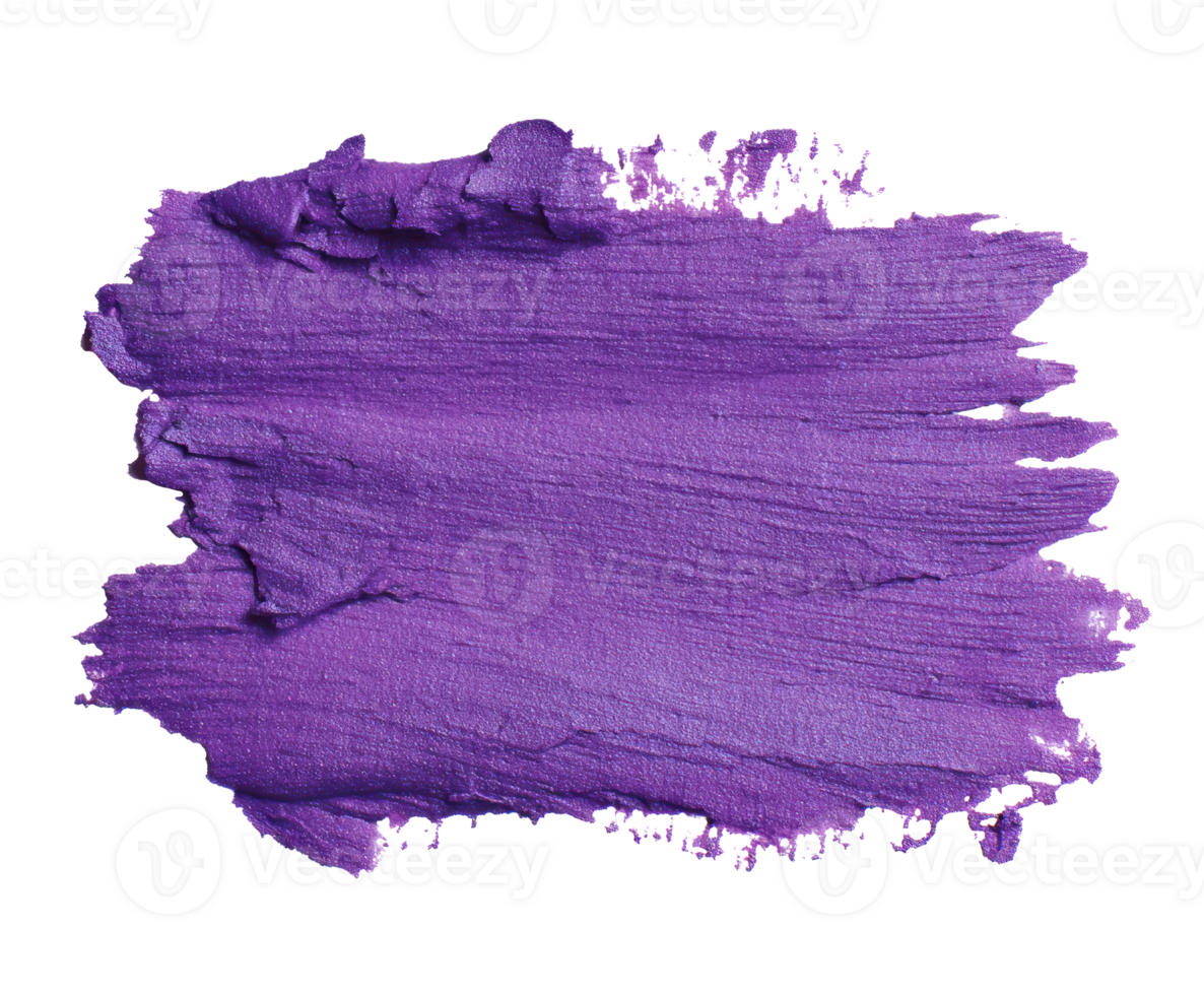 Vibrant purple paint stroke for creative projects and designs png