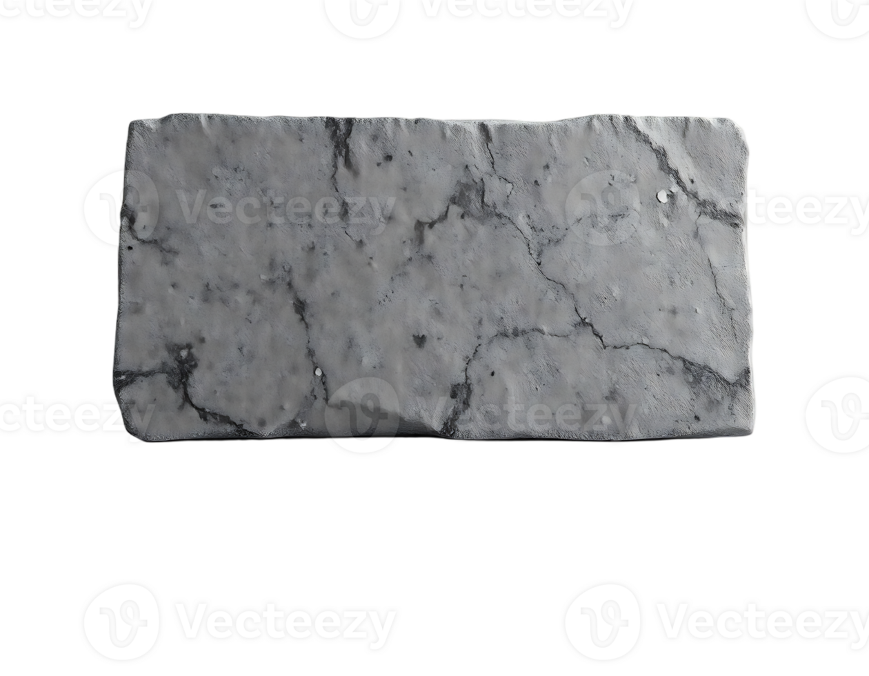 Close-up of a weathered concrete slab with cracks and a rough texture png