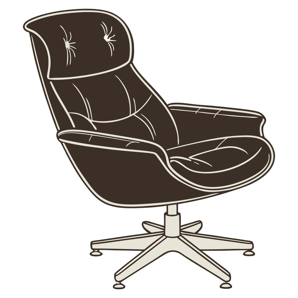 Business Office Chair Art vector