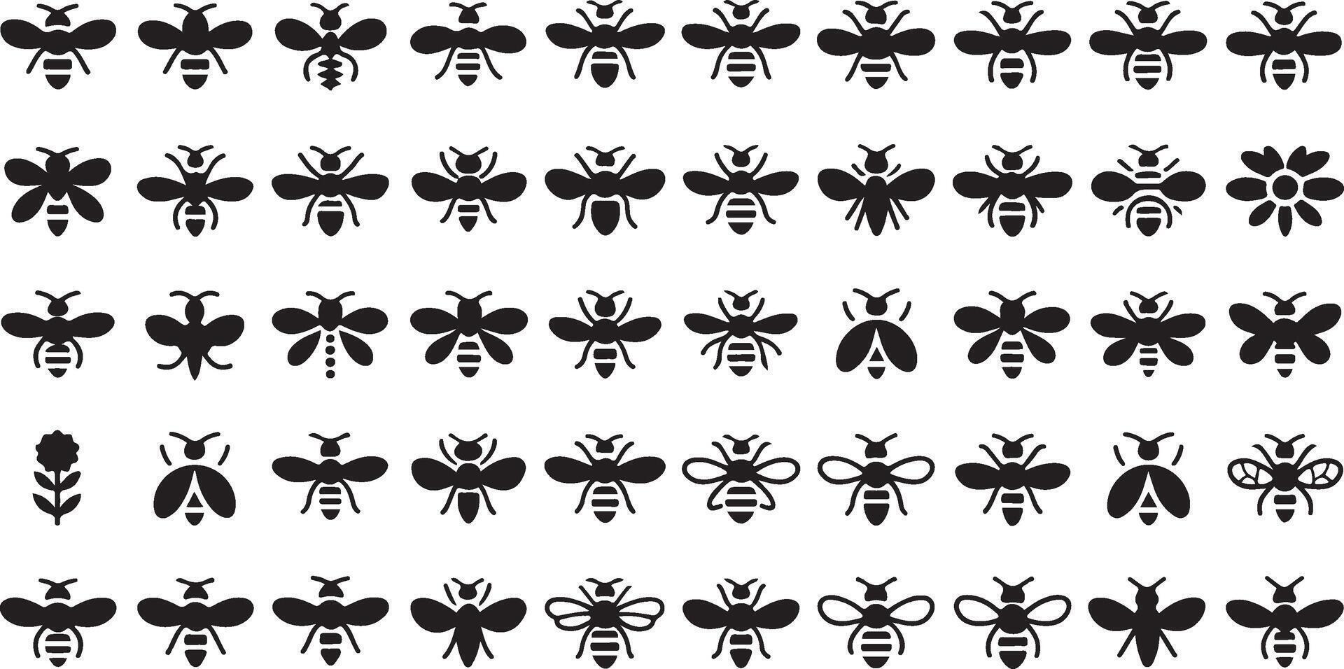 High resolution bee symbol illustration design for branding and marketing projects vector