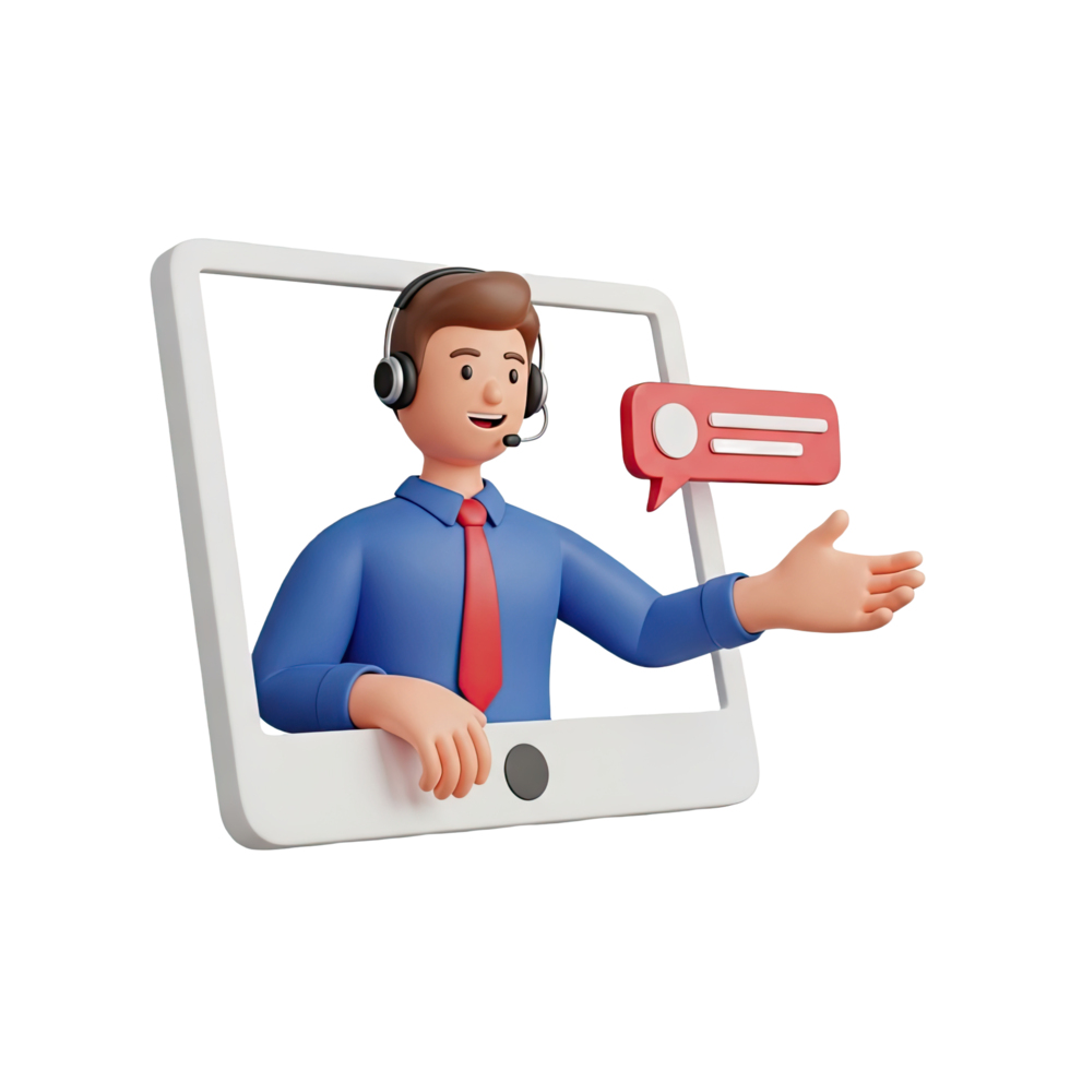 Customer Support Agent png