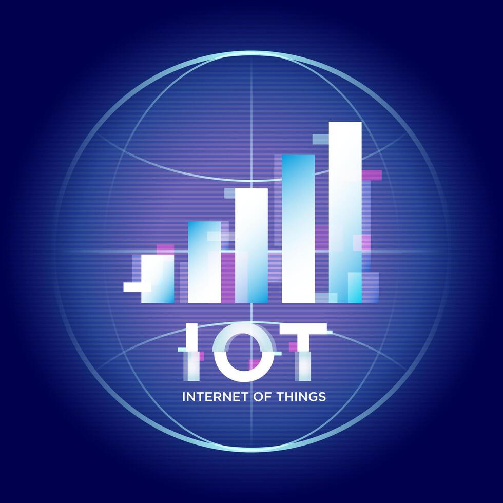 Internet-of-Things-IoT-Connectivity Tech Globe vector