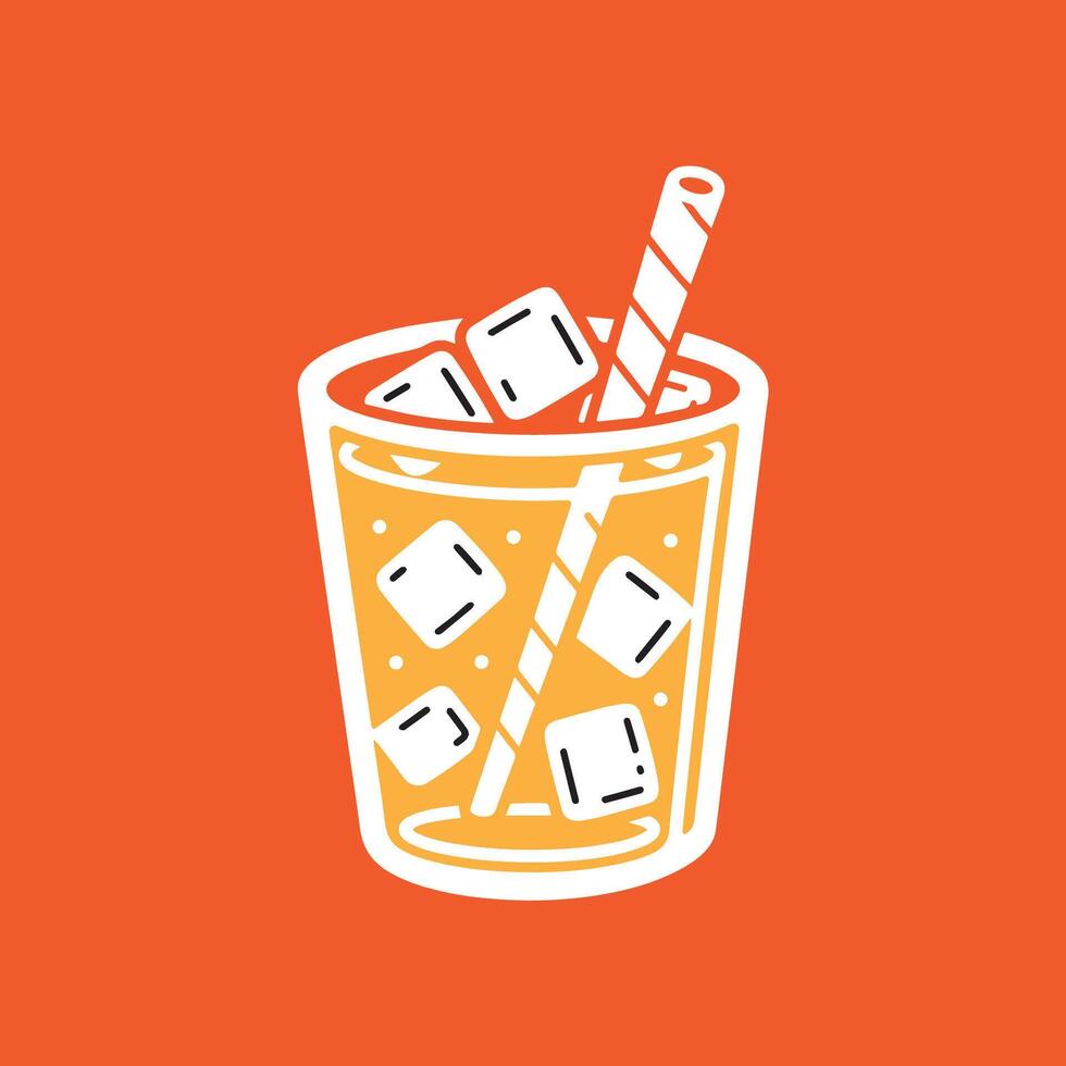 cold soda illustration vector