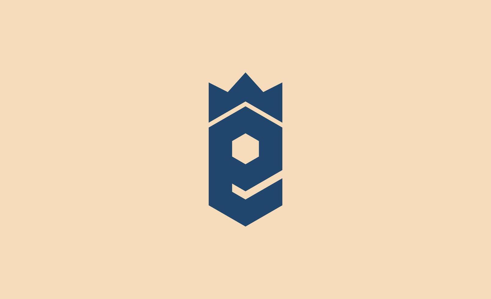 Creative Crown Logo with Letter E. Elegant, King, Royal and Premium design for Luxury and jewellery Brand. vector
