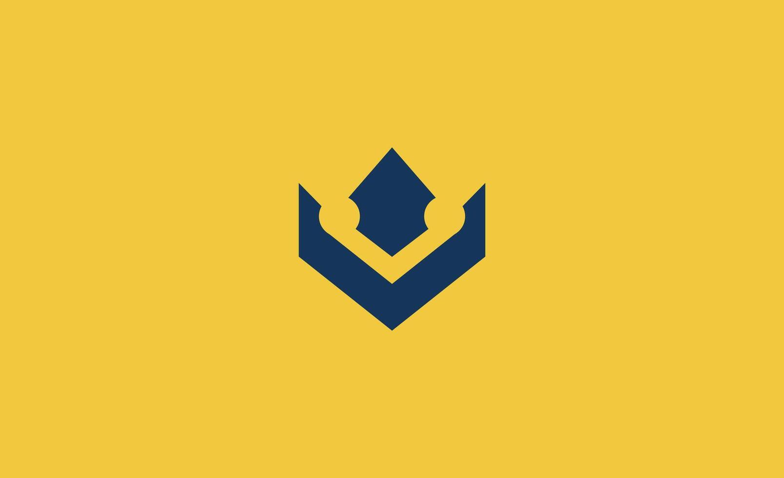 Creative Crown Logo with Letter V. Elegant, King, Royal and Premium concept for Luxury and jewellery Brand. vector