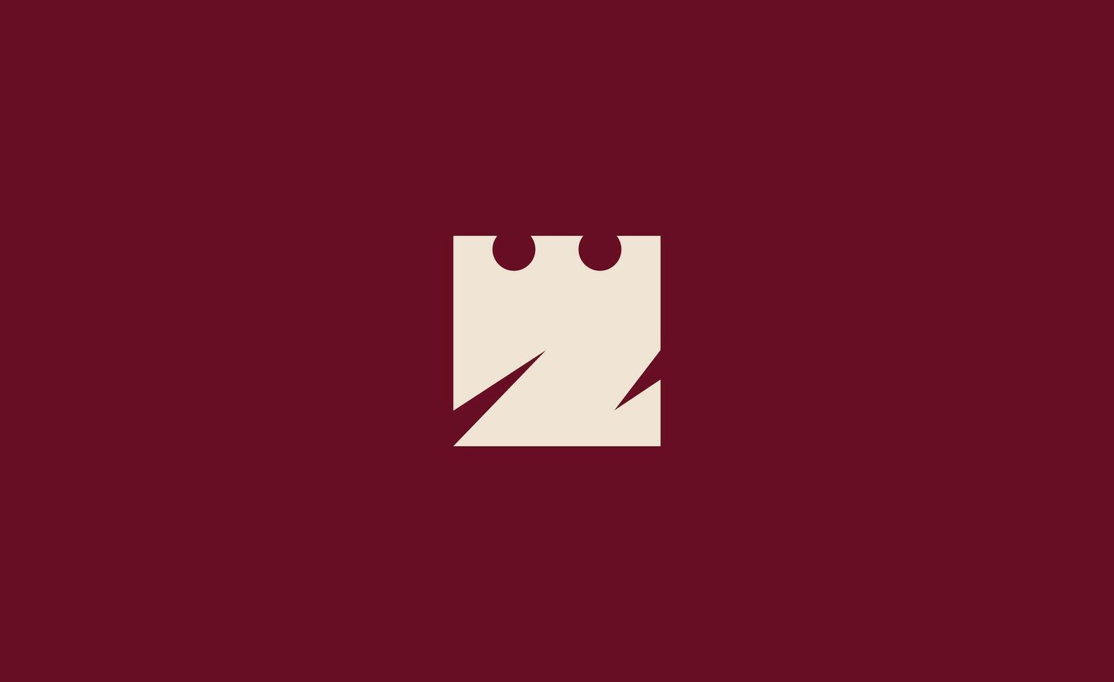 Creative Crown Logo with Letter Z. Elegant, Royal, King and Premium Template for Luxury and jewellery Brand. vector