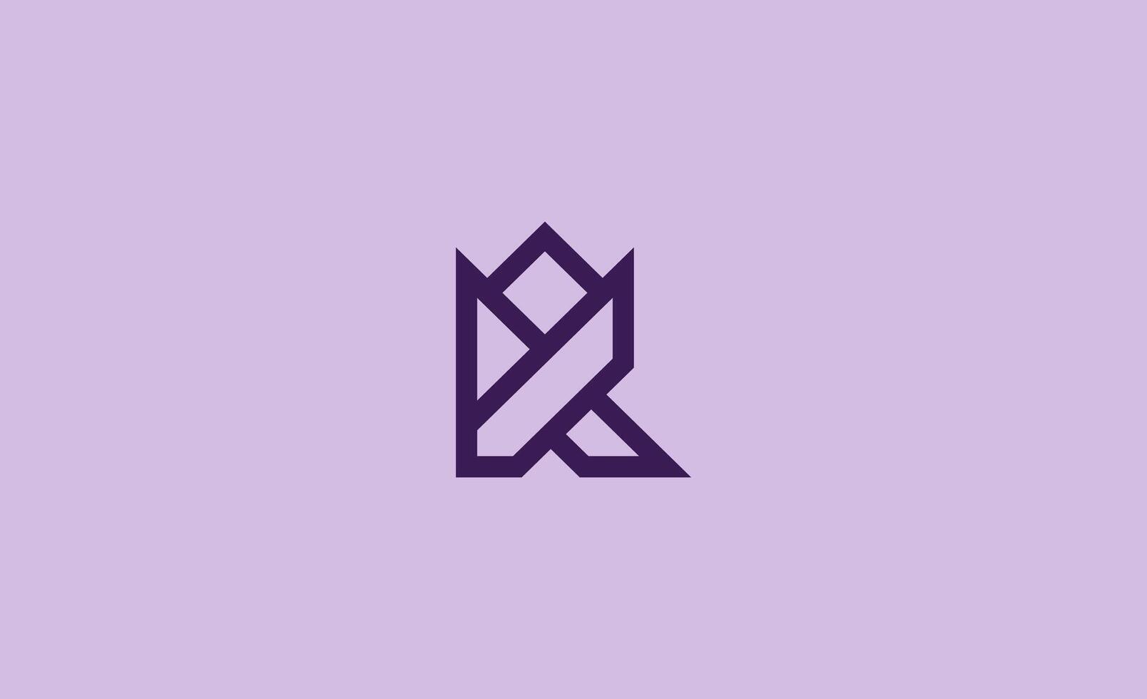 Creative Crown Logo with Letter K. Elegant, King, Royal and Premium concept for Luxury and jewellery Brand. vector