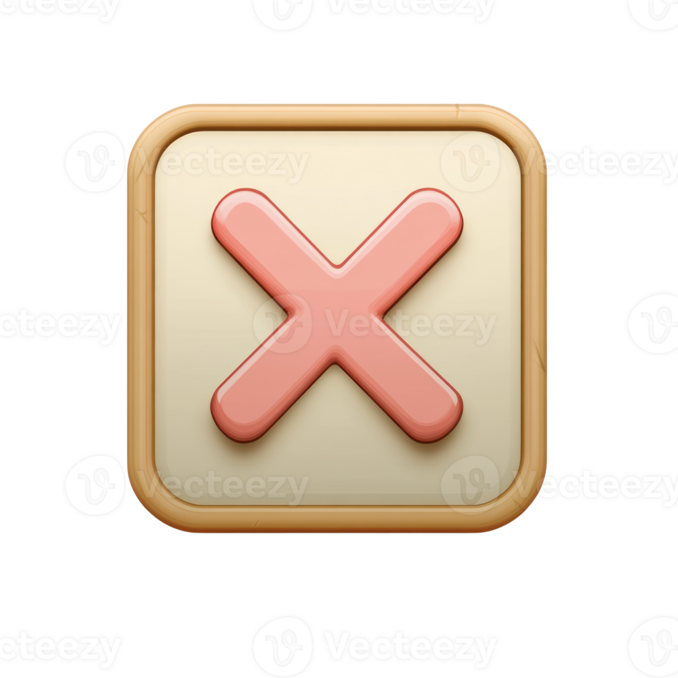 Visual representation of a decorative close button in a digital interface design png