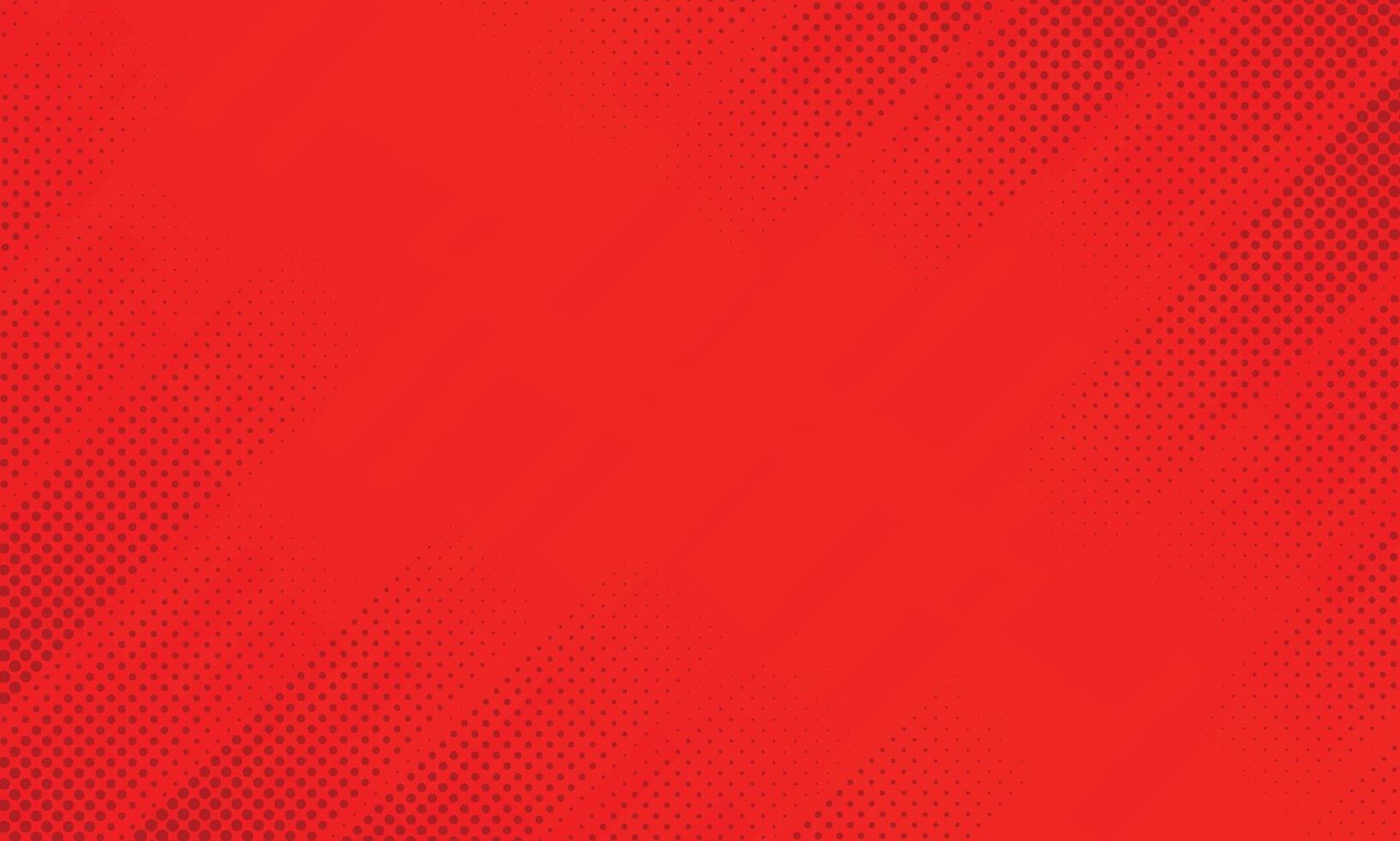 red abstract background with halftone texturedots vector
