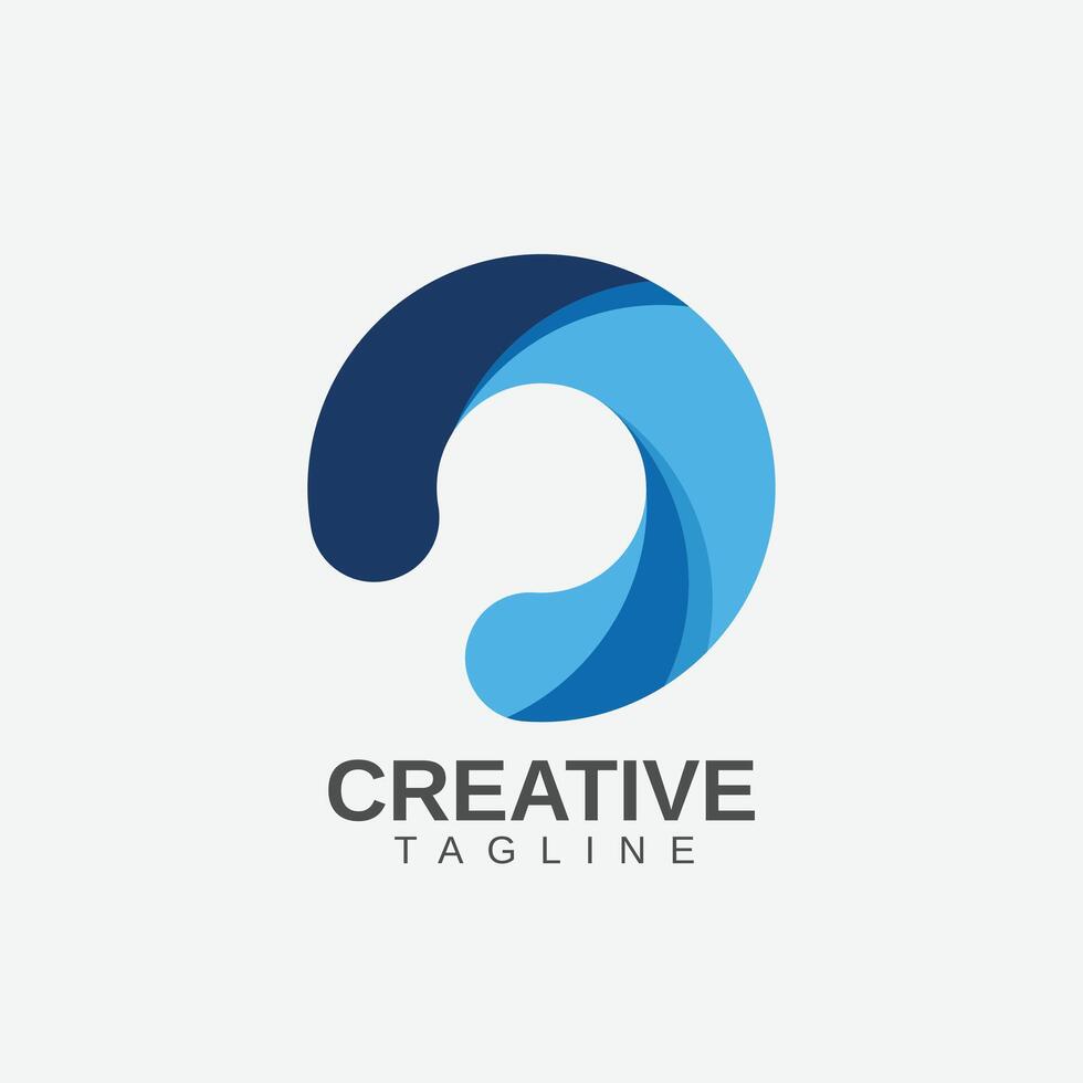 Cutting-Edge Logo Design for Forward-Thinking Companies, Sleek and Modern Logo Creation Using Symbolic Shapes vector