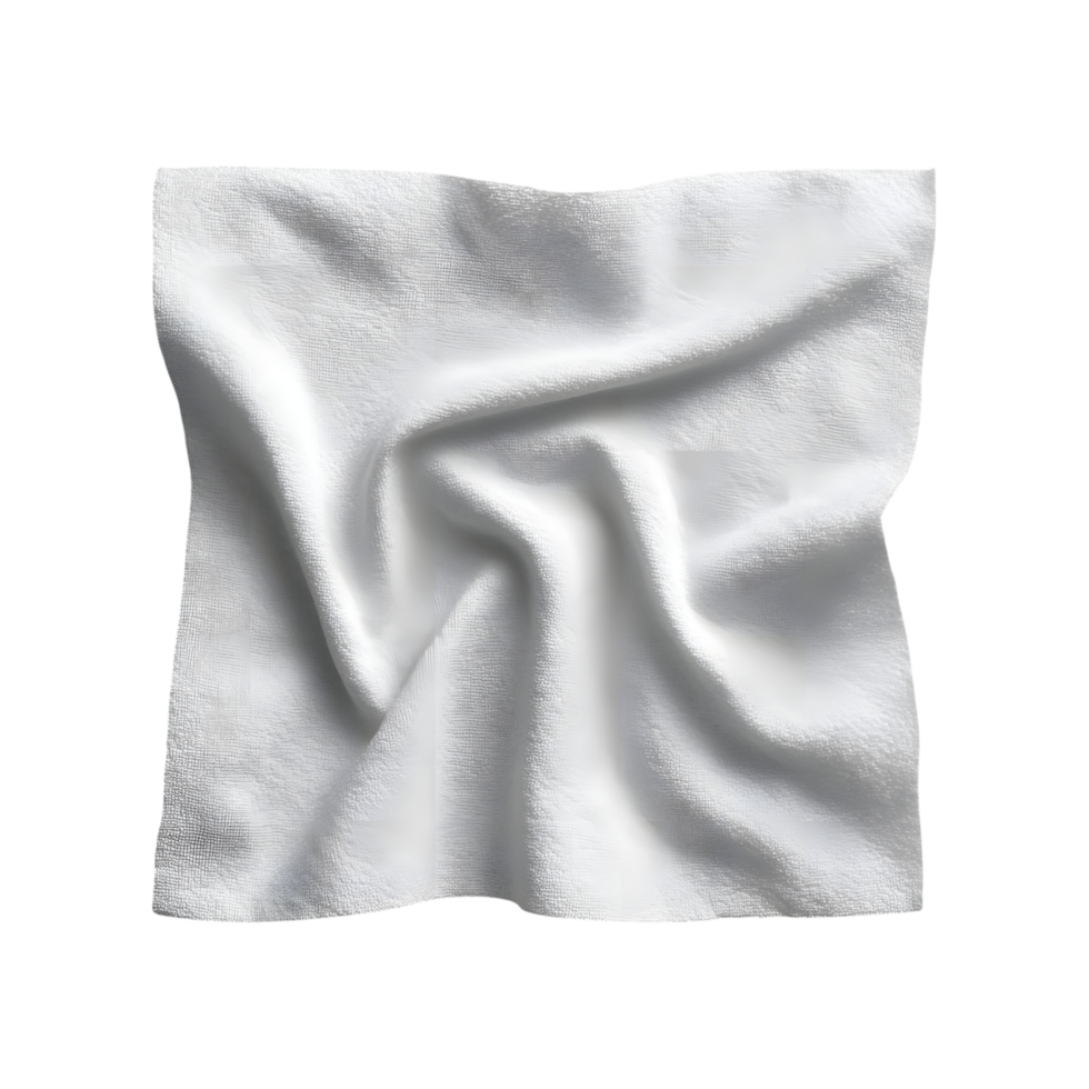 White Crumpled Soft Cotton Towel Fabric Texture Clean Cloth Soft Textile Laundry Bath Towel png