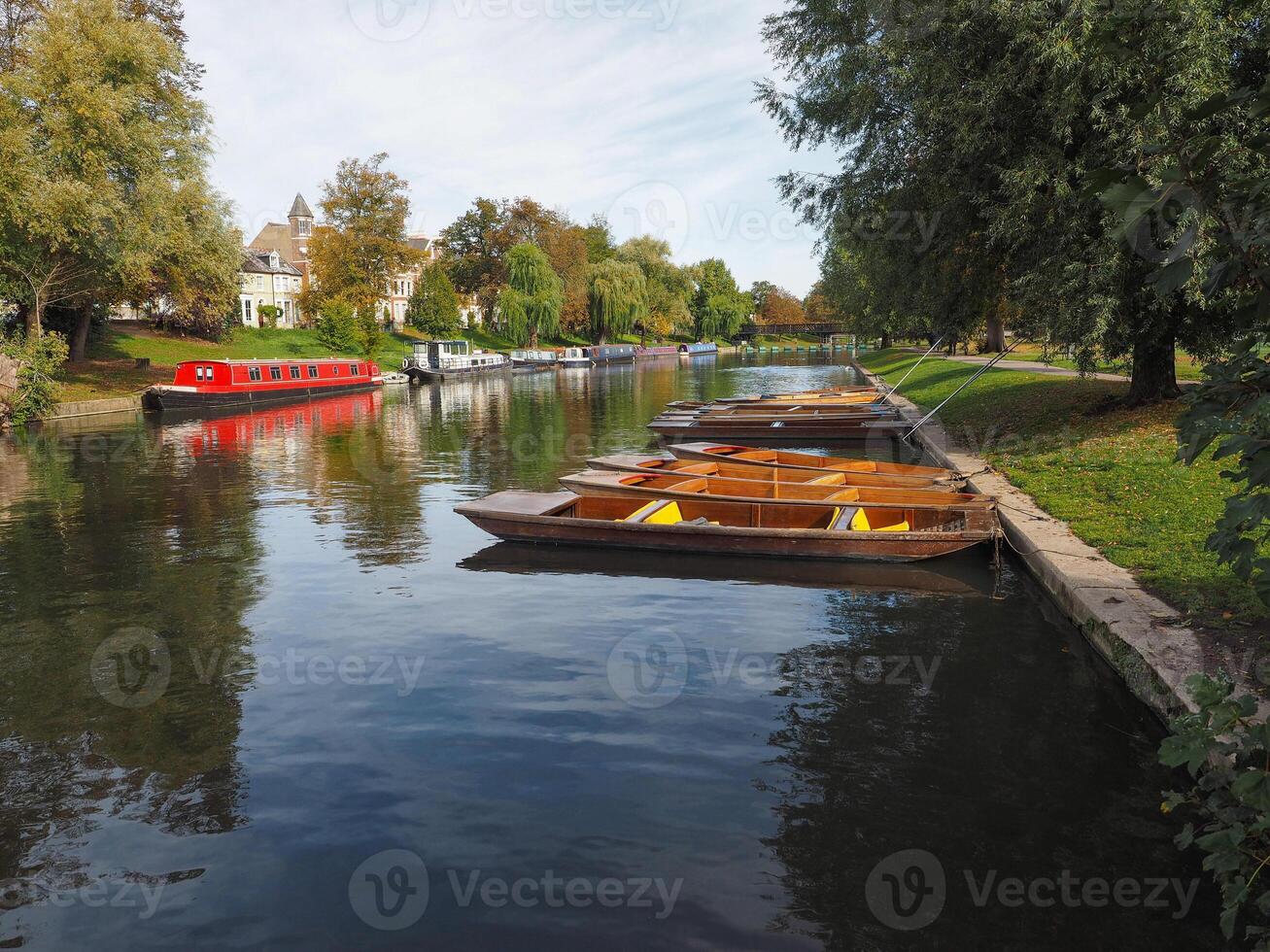 River Cam in Cambridge UK photo