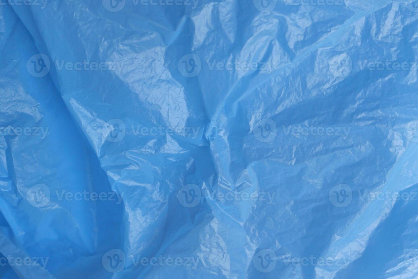 blue plastic texture as background photo