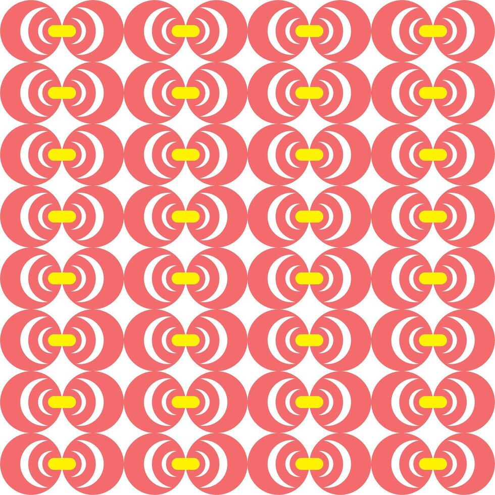 Stylish seamless geometric design featuring abstract symmetry, perfect for wallpapers, stationery, digital products, and surface prints. vector