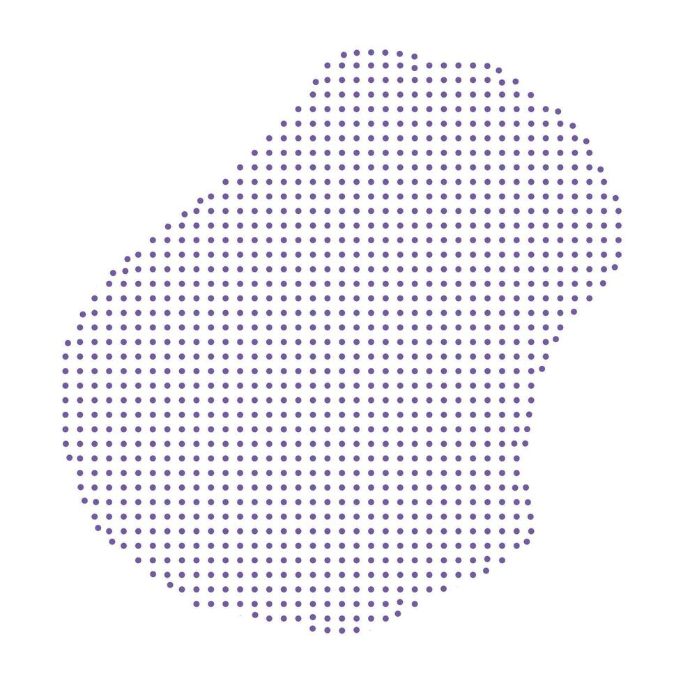 Nauru map dotted pattern design purple circle vector
