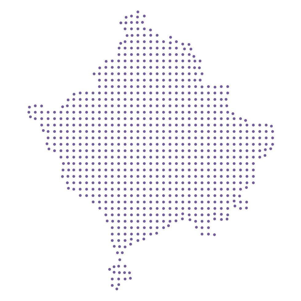 Kiribati map dotted pattern design purple circle vector